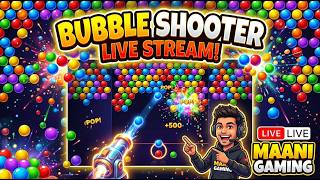 🔴 LIVE: Ultimate Bubble Shooter Challenge! 🔥 | MAANI GAMING #shooter screenshot 1