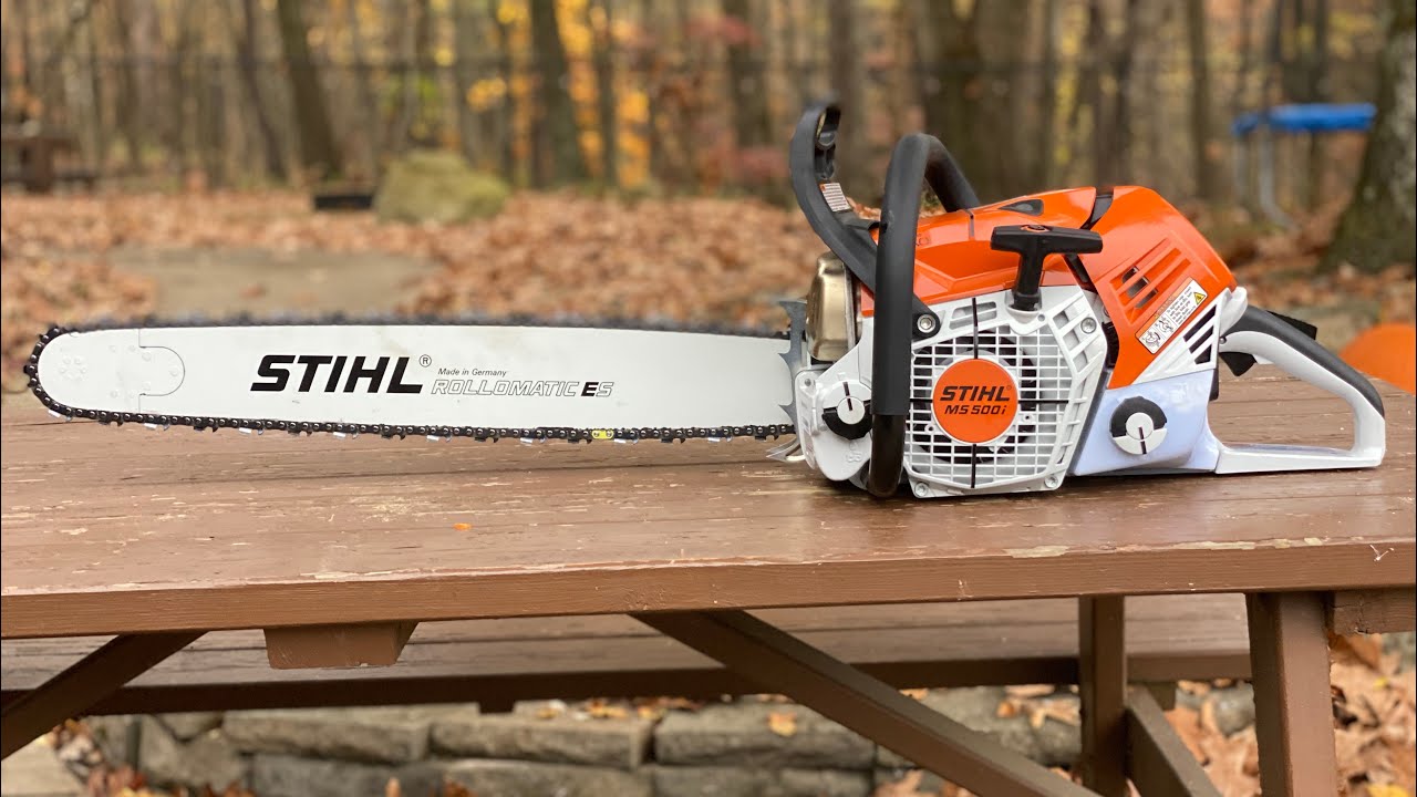 936 STIHL MS 500i, MOST Anticipated CHAINSAW Ever? FUEL INJECTED, Does it  live up to all the Hype? 