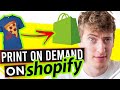 When to create your Shopify store for a Print on Demand Business