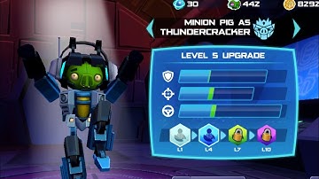 Angry Birds Transformers: #11 Pew Pew Shooting By Thundercracker!!!