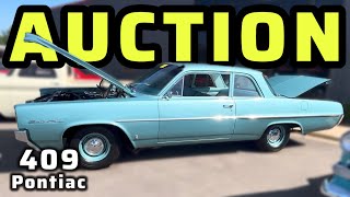 Sports Performance How Much Did This RARE Canadian ￼Pontiac 409 Sell For - Remlinger Classic Car Auction 
