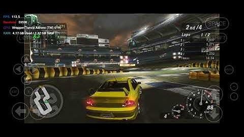 Winlator Ludashi 2.7 Snap 695 6sGen3 | NFS  U2 ✅120FPS | MOTO G45