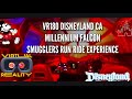 VR180 Disneyland - Millennium Falcon Smugglers Run Ride - Star Wars Galaxy's Edge Nov 2021