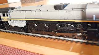 UP #806 4-8-4 near view.