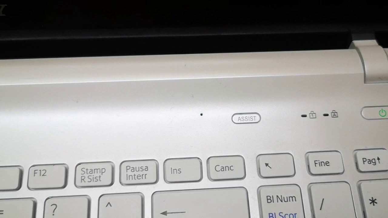 Sony Vaio i3 USB boot menu simple e veloce YouTube