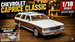 1/18 Scale MCG 1985 Chevrolet Caprice Classic Estate Wagon | Unboxing & First Look at All 3 Colors