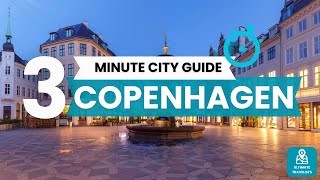 Best things to do in Copenhagen 2024 | 3 minute Copenhagen Travel Guide