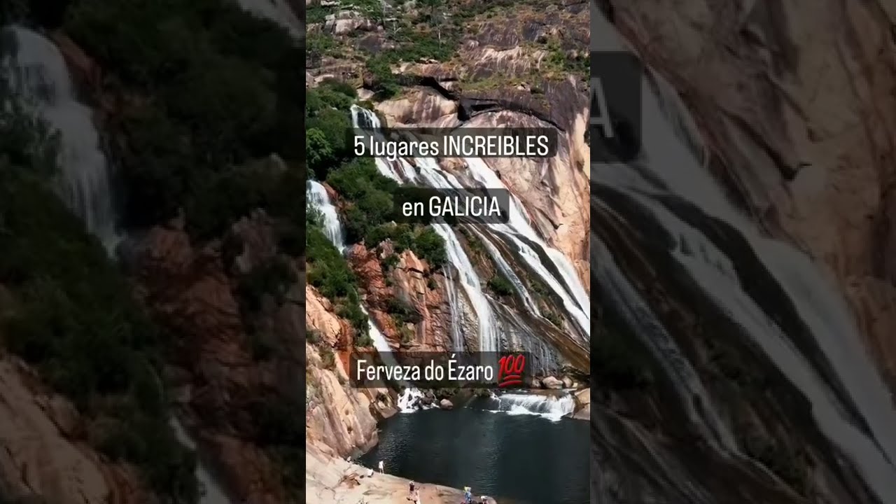 5 lugares INCREÍBLES en GALICIA - DJI MINI 2 #shorts #galicia #dji #djimini2 #drone