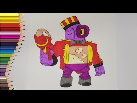 Fise De Colorat Cu Brawl Stars Coloring Pages Coloring And Drawing - imagini din brawl stars