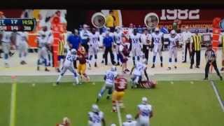 Robert Griffin has the ugliest slide to ever be witnessed