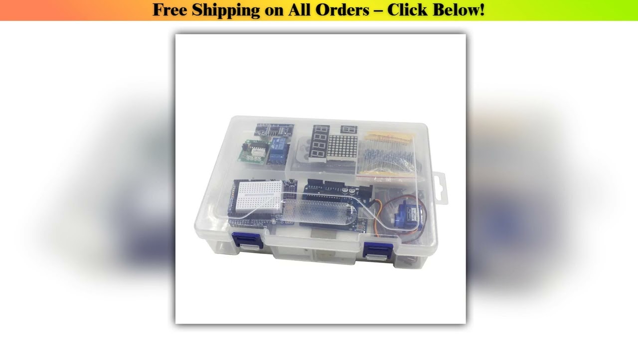 Elego UNO Project The Most Complete Starter Kit for Arduino UNO R3 Mega2560 Nano with Tutorial /