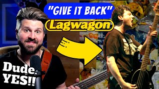 Finally Hearing LAGWAGON! Bass Teacher REACTS to “Give It Back”