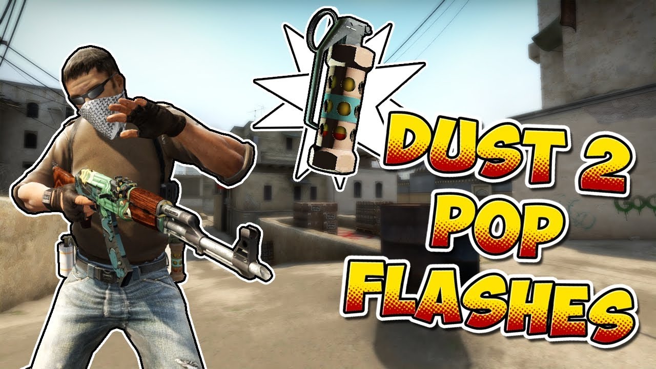 Csgo top 10 pop Flashes Dust2 | Must Watch