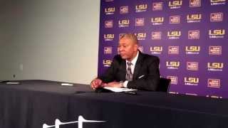 LSU coach Johnny Jones' opening statement after a double overtime victory against Georgia