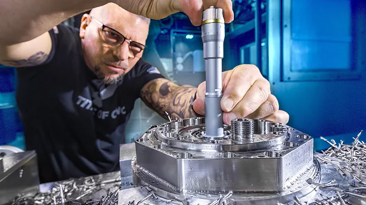 Precision Machining Complex Rocket Part out of Titanium