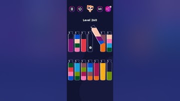 Get Color Bottle Game level 260 #shorts #pggaming