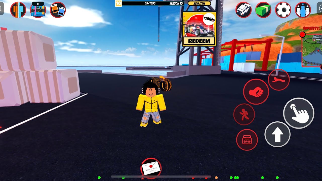 Getting the level 10 shogun season 16 Roblox jailbreak