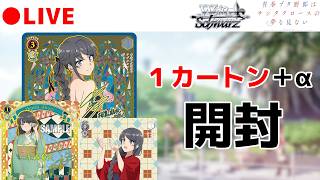 ヴァイス】青ブタ新弾！ 麻衣さんABRを狙って1カートン(24BOX)+α開封し