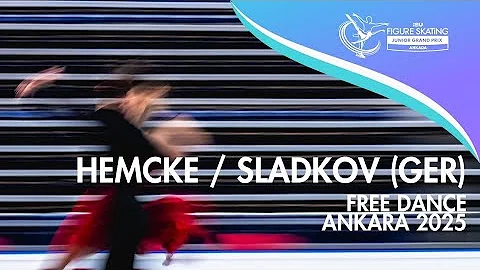 Nelly Elisa HEMCKE / Artyom SLADKOV (GER) | Junior Ice Dance Free Dance | Ankara 2025