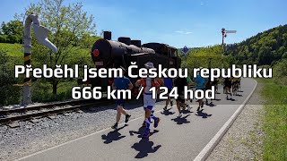 Běh 666 km: Česká republika ze západu na východ