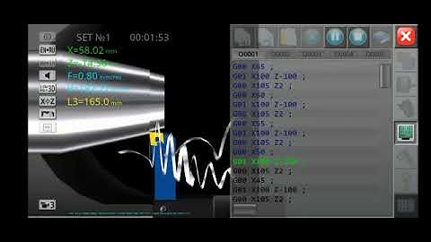 Taper Turning on cnc Lathe Machine