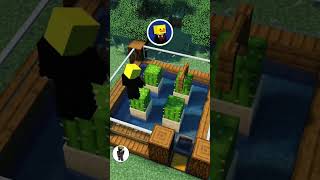 5 Easy Starter Farms in Minecraft! #gaming #minecraftshorts #minecraft