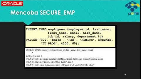 Praktikum 13   Membuat Database Trigger