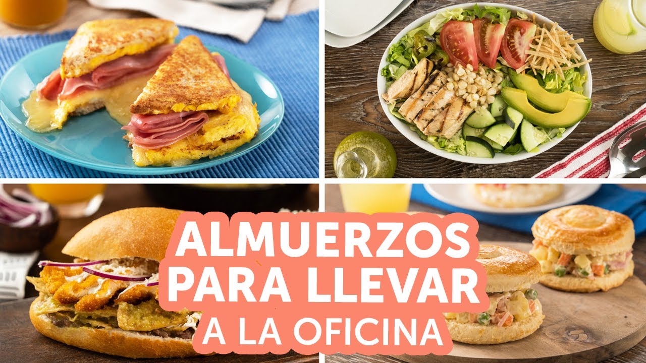 Almuerzos Para Llevar A La Oficina Kiwilimón Youtube