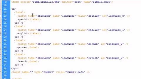 Dreamweaver CS4 Tutorial-22 Forms and Checkboxes