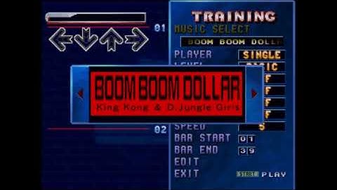 Training Mode - Dance Dance Revolution 2ndMIX: Dreamcast Edition