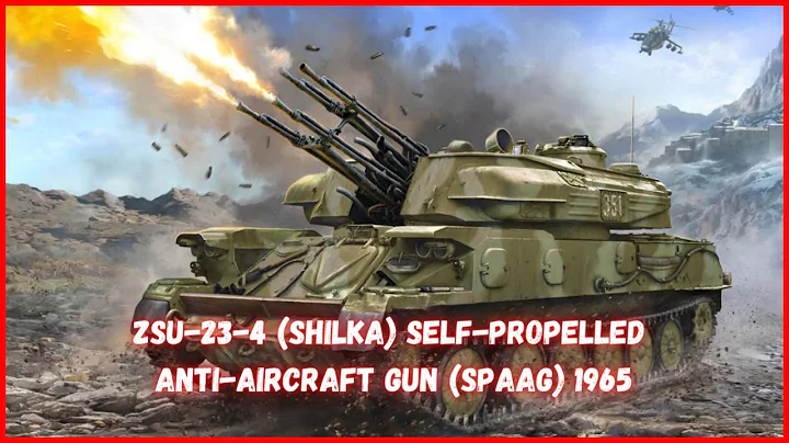 ZSU-23-4 (Shilka) Self-Propelled Anti-Aircraft Gun (SPAAG) 1965