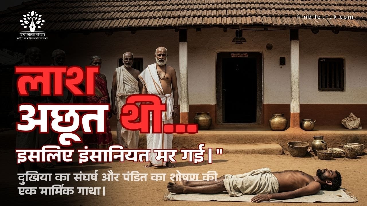 सदगति - प्रेमचंद की मार्मिक कहानी | Hindi Audio Book | Narrated by Madhu Sharma