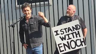 Speaker Enoch Burke Demo, Mountjoy Prison, Dublin, 7Th September 2024.