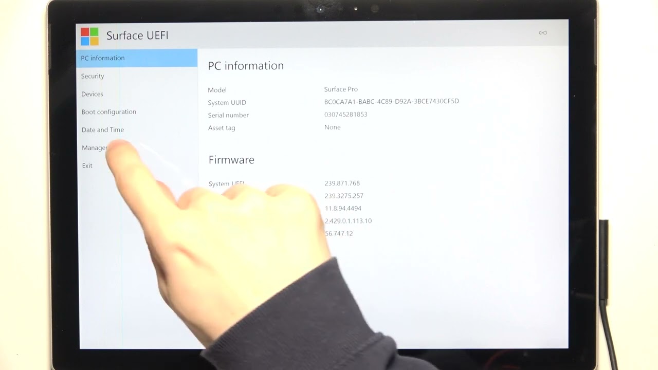 How to Enable or Disable Zero Touch UEFI Management on MICROSOFT