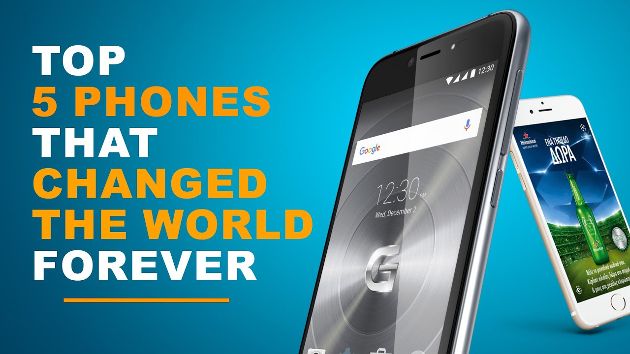 Top 5 Phones That Changed the World Forever | True history - YouTube