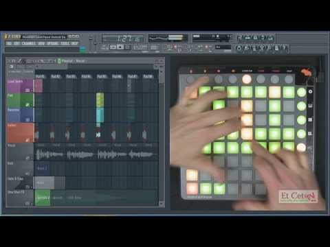 Novation Launchpad S and FL Studio 11 LIve Performance Mode Demo Et Cetera TV www.etcetera.co.uk