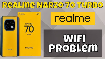 Wifi Problem Fix Realme Narzo 70 Turbo || How to solve the wifi issue || Wifi not working problem