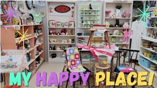My Kitschy Happy Place Westbury Antique Market Shop With Me