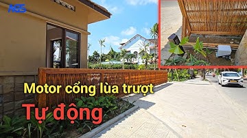 Motor cổng lùa trượt tự động | Trinh AGS
