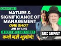 Chapter  1 one shot  in depth w case studies  nature  significance of management  bst