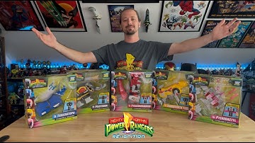 Toy Review - Playmates Re-Ignition Combinable Dinozords - Megazord 2025 Mighty Morphin Power Rangers