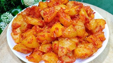 Thumbnail of GUARANTEED TO BE DELICIOUS!! DELICIOUS SPICY BALADO POTATO RECIPE - SIMPLE EVERYDAY COOKING