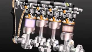 ▶ 3D movie   how a car engine works   YouTube 360p screenshot 5