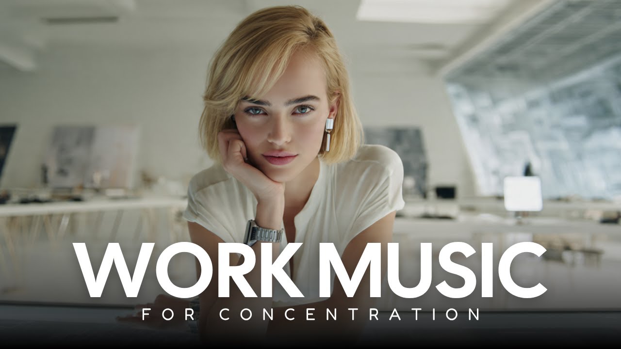 Work Music for Concentration | Calm Instrumental Electronic Beats for Deep Focus & Flow