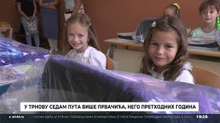 U Trnovu sedam puta više prvačića nego prethodnih godina | atvbl.rs
