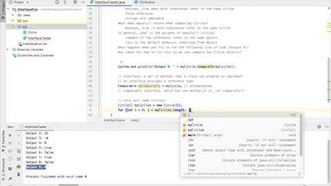 Java Interfaces Crash Course (Implementing Comparable and Defining your own Interface)