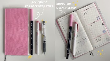 Hobonichi Weeks, Plan With Me: Monthly Setup December 2022 | My True Life