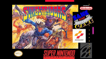 Same Name, Different Game: Sunset Riders (Plus 16-bit Wars History) Arcade vs. SNES vs. Genesis
