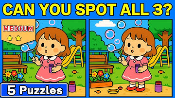 【MEDIUM】Observation Challenge – Can You Catch Every Detail? (Spot the Difference) #71