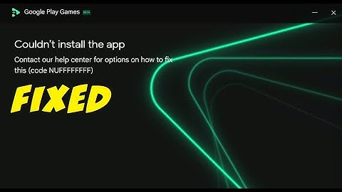 Google Play Games Beta - Couldn